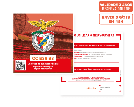 Sport Lisboa e Benfica | Bilhetes para Jogo no Estádio da Luz + Cachecóis